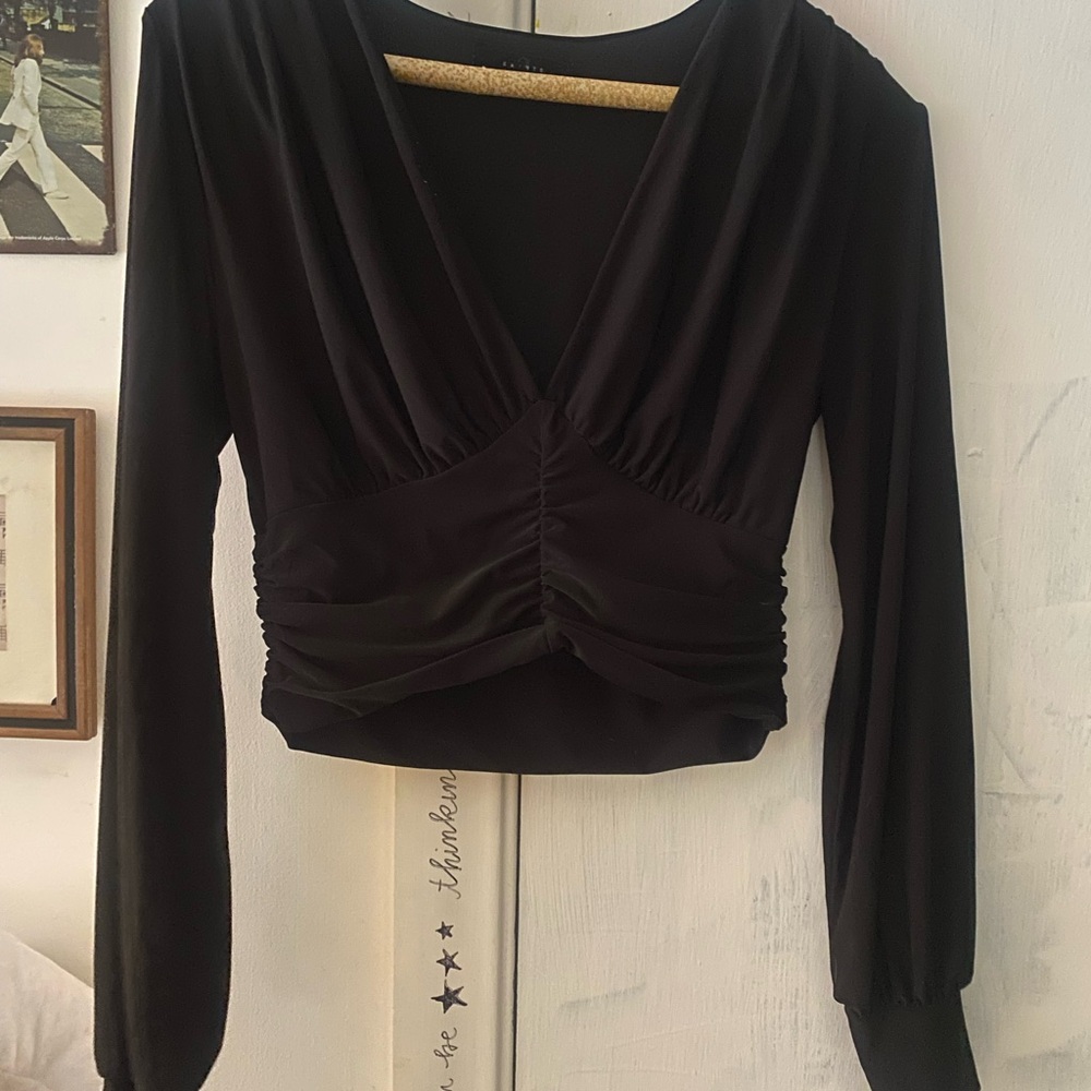 Elegant Black Women's Top